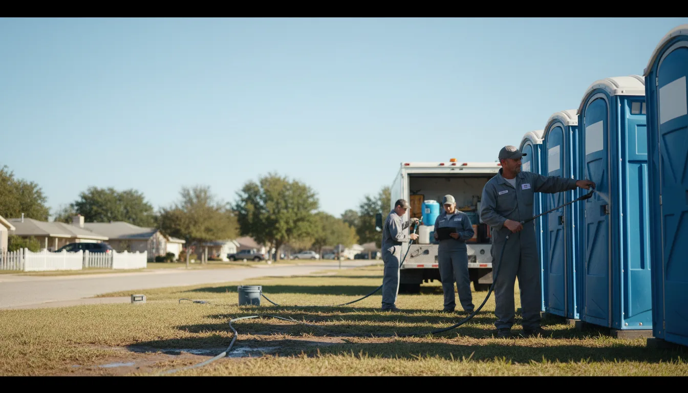 Long-Term Portable Toilet Rental in Waukomis, OK near me